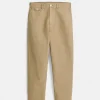 Flat Front Pant In Vintage Twill