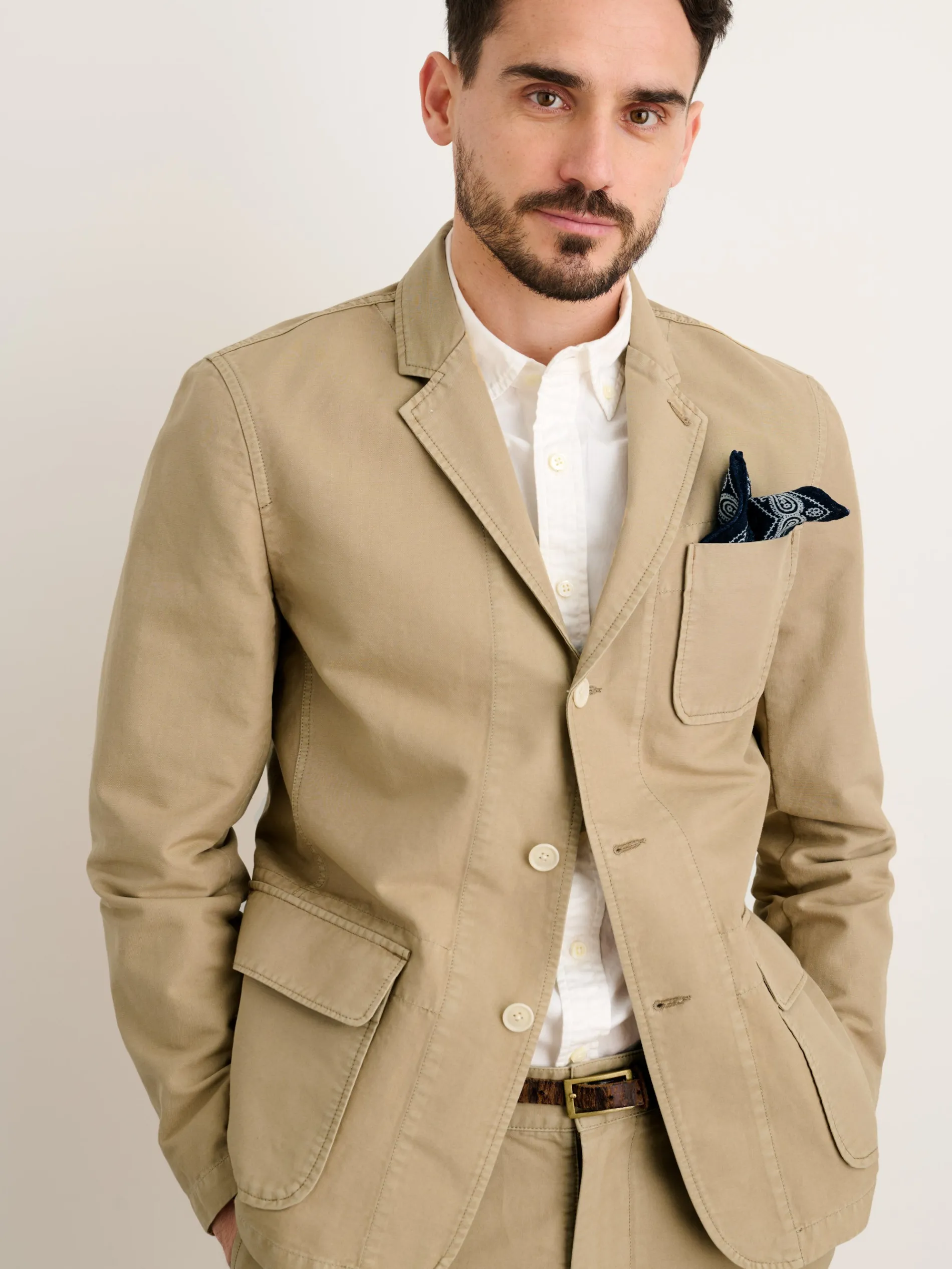 Mill Blazer In Vintage Twill