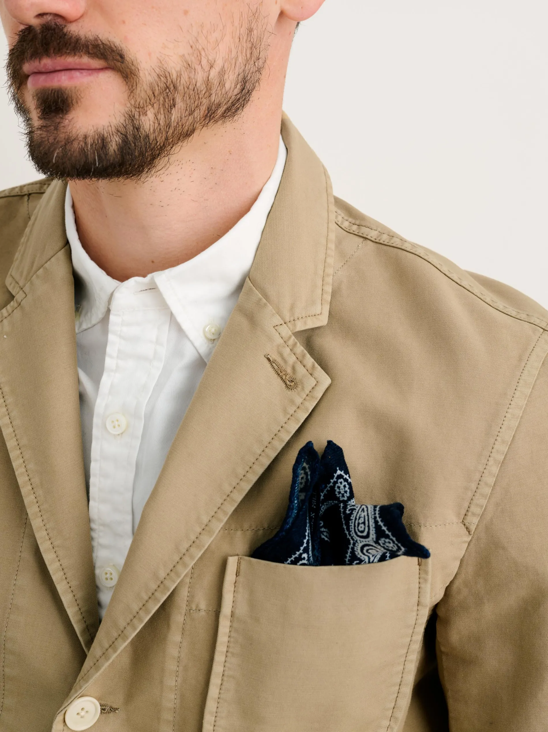 Mill Blazer In Vintage Twill