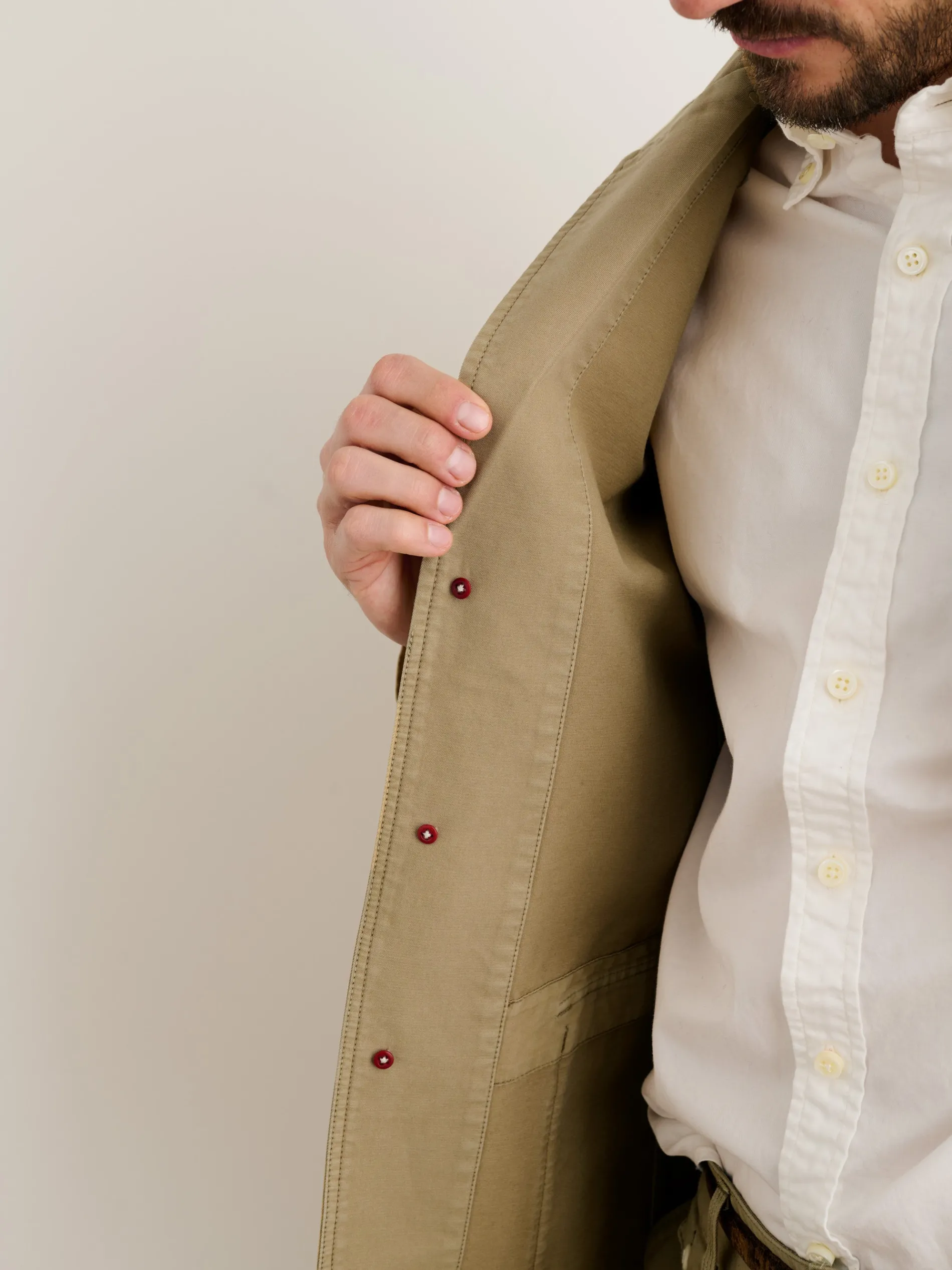 Mill Blazer In Vintage Twill