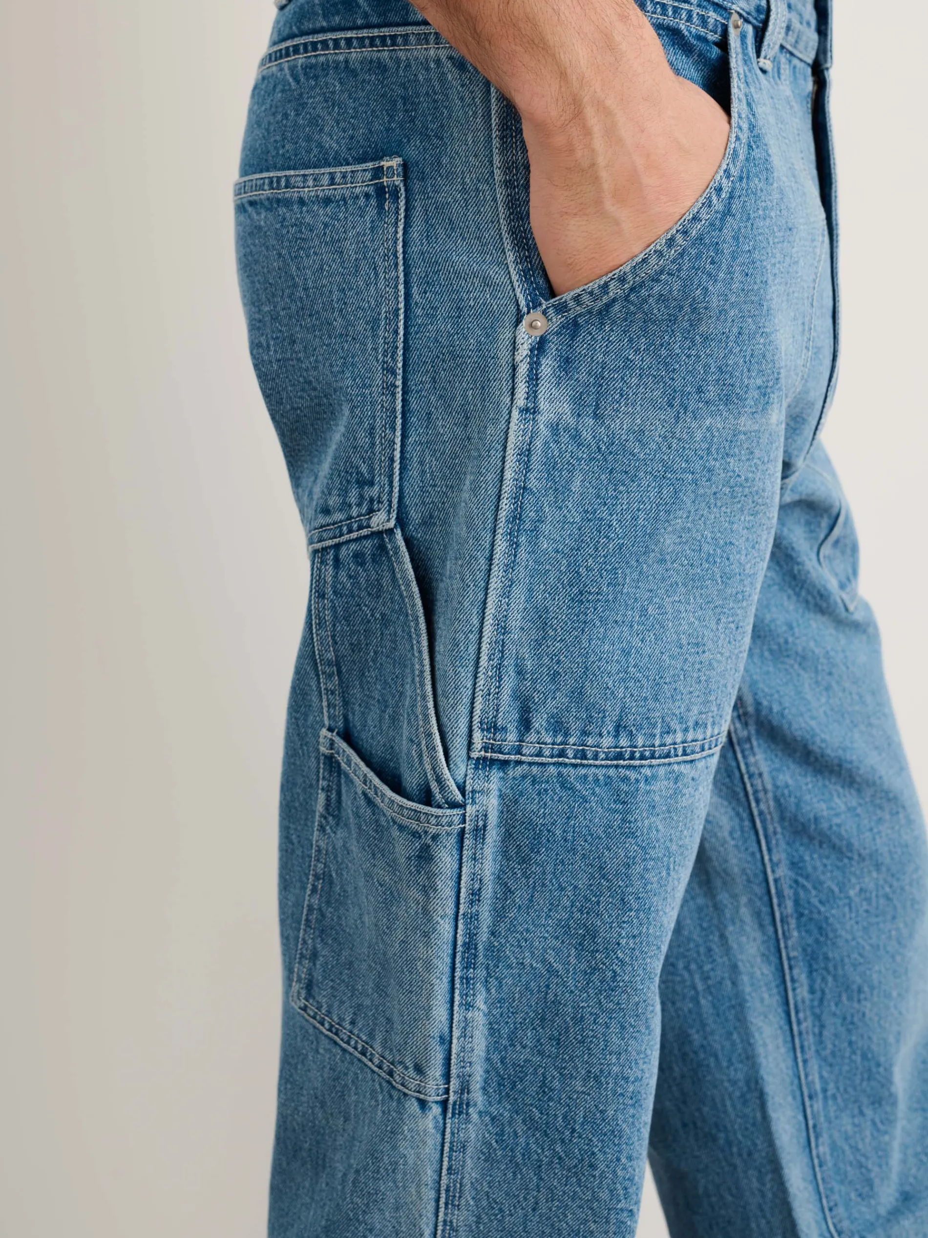 Painter Pant In Vintage Wash Denim