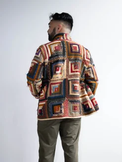 Rework Jacket In Vintage Quilts