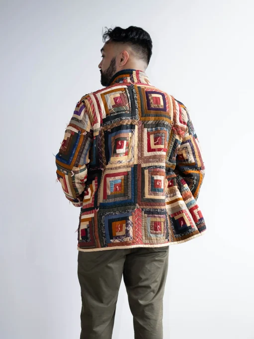 Rework Jacket In Vintage Quilts