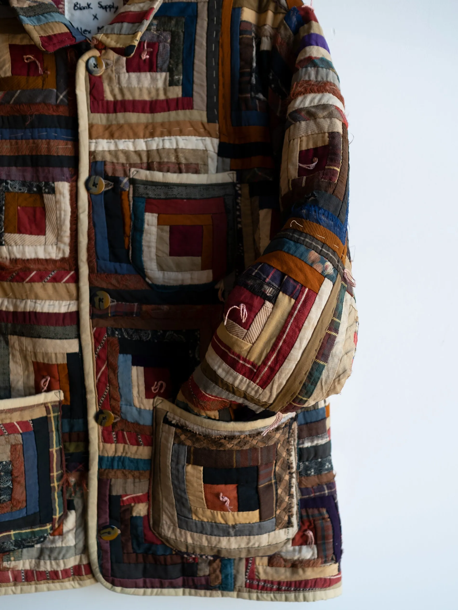 Rework Jacket In Vintage Quilts