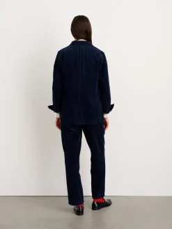 Boyish Blazer In Rugged Corduroy