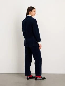 Boyish Blazer In Rugged Corduroy