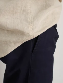 Mill Shirt In Flax Linen