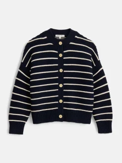 Nico Chunky Cardigan In Stripe