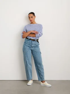 Phoebe Pant In Denim