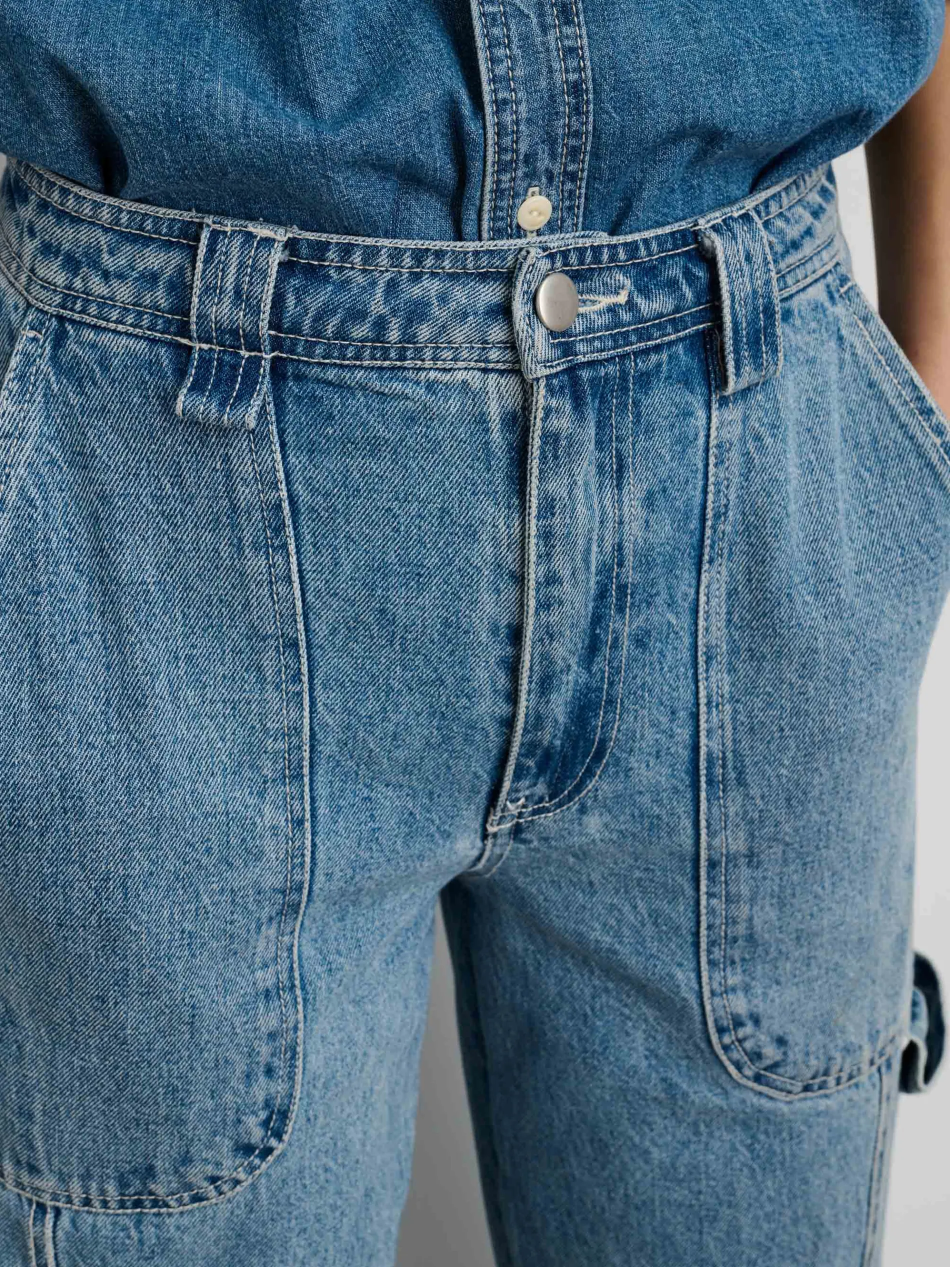 Phoebe Pant In Denim