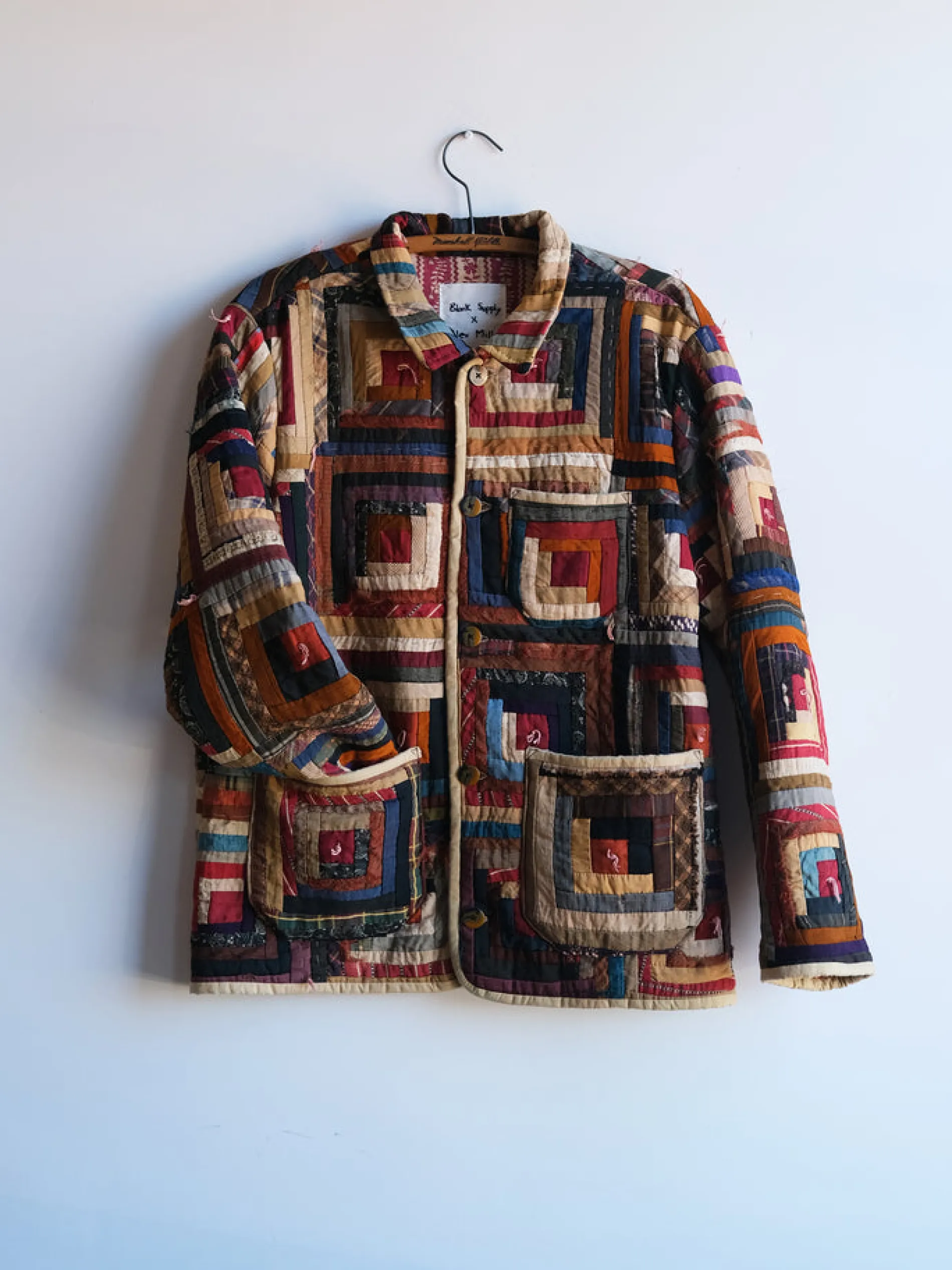 Rework Jacket In Vintage Quilts
