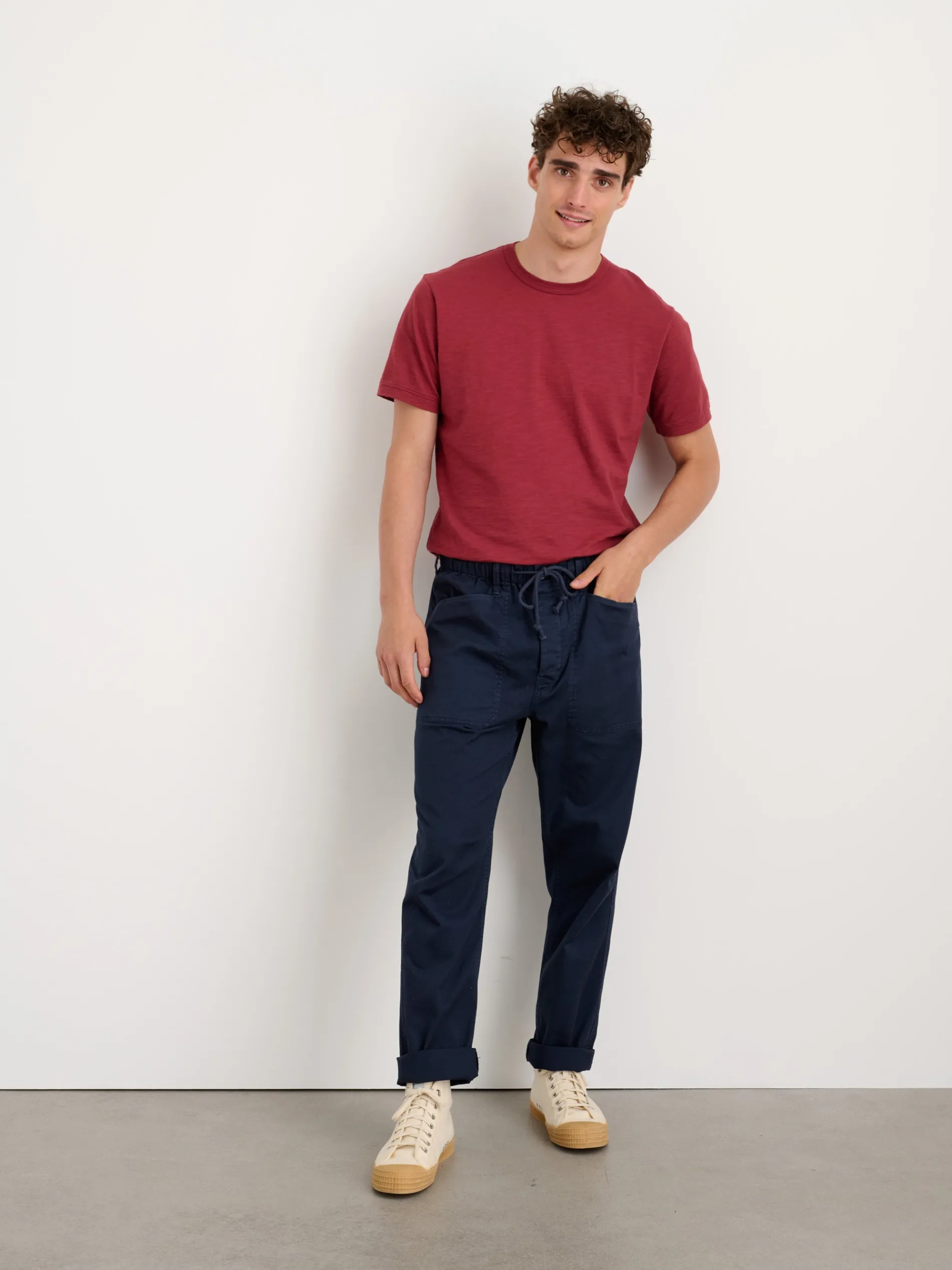 Standard T Shirt In Slub Cotton