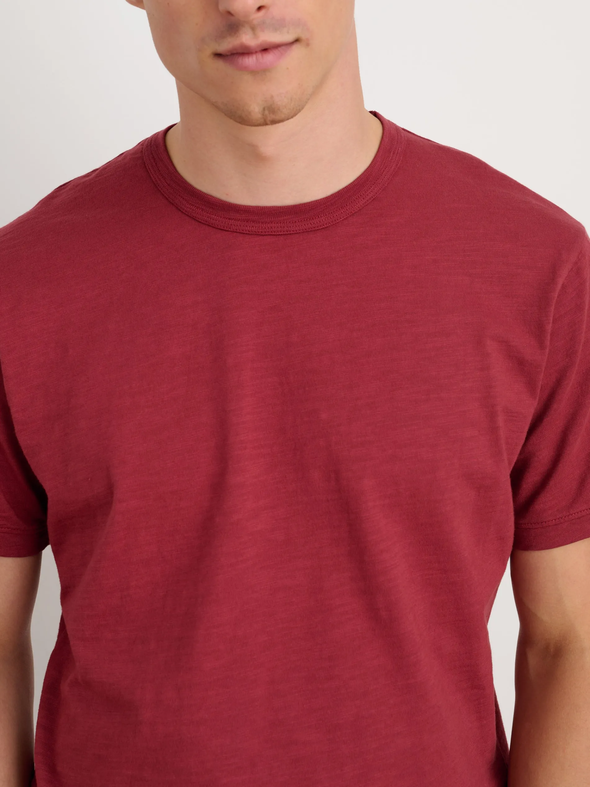 Standard T Shirt In Slub Cotton