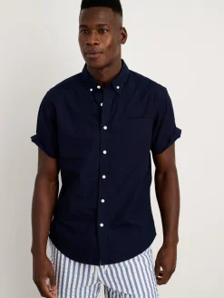 The Short Sleeve Mill Shirt In Paper Poplin