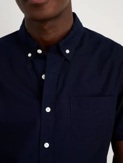 The Short Sleeve Mill Shirt In Paper Poplin